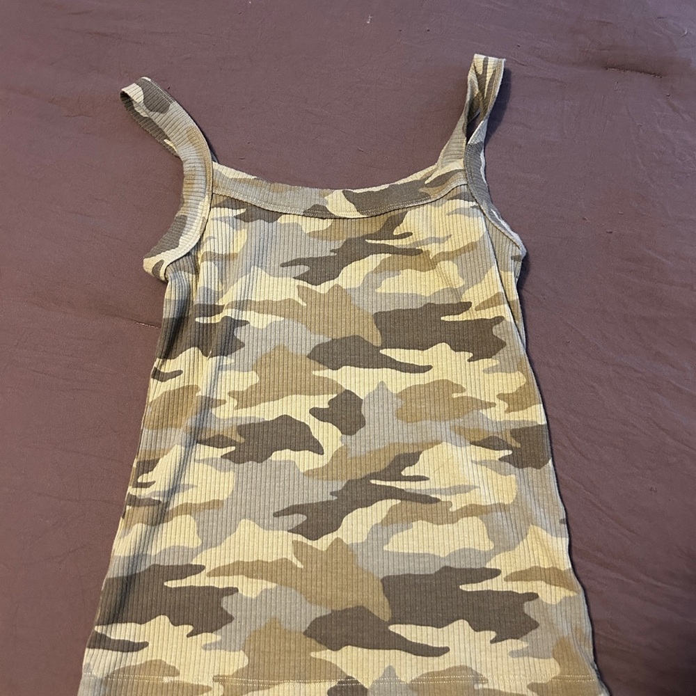 Camo Tank Top